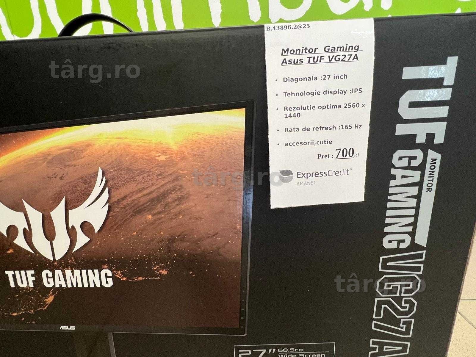 Monitor Gaming Asus Tuf Vg27A (Ag25 Belvedere B.43896.2) Garantie 2 ani! 2