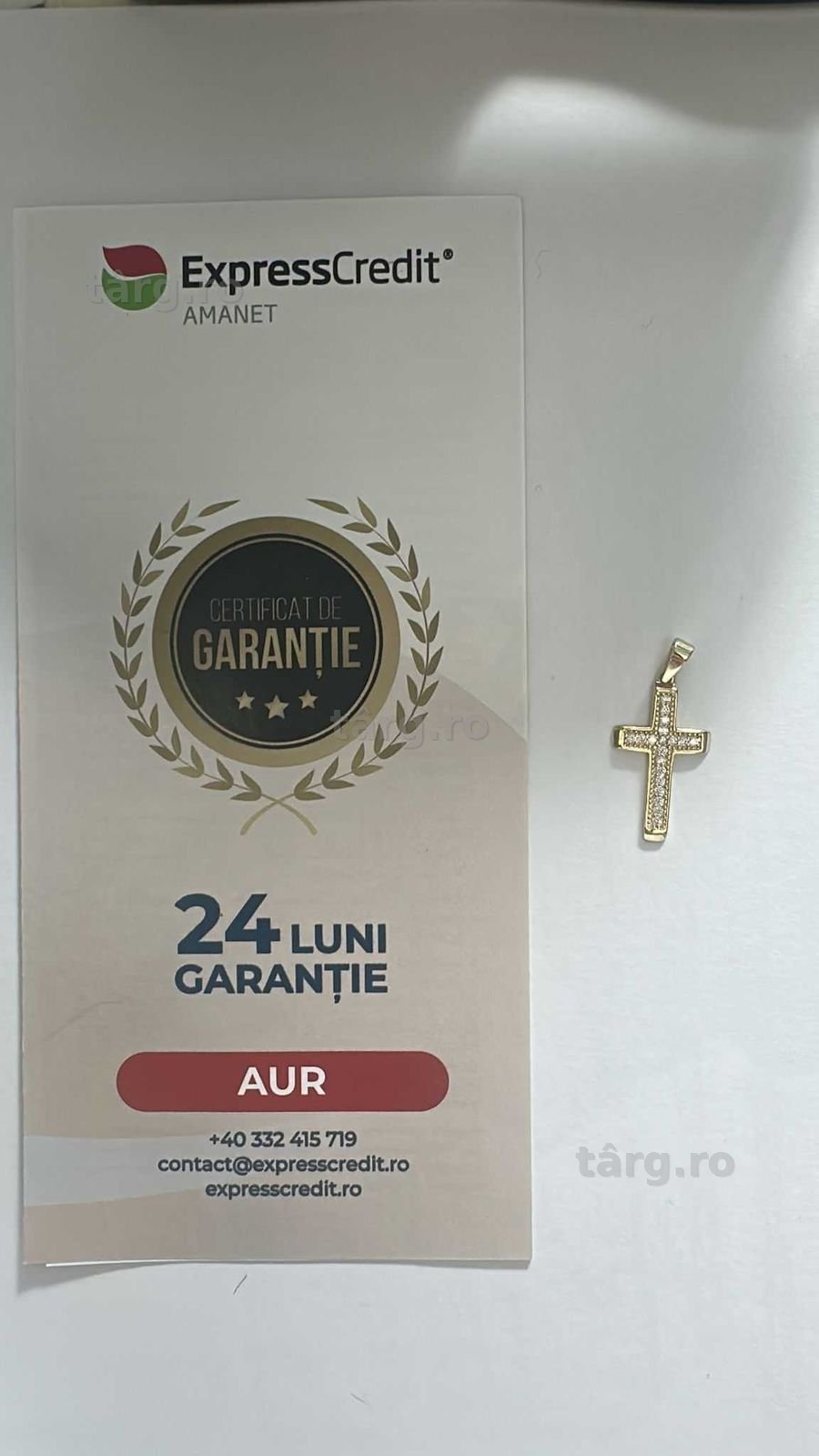 Pandantiv din aur (AG32 B4863.2-ag45) 2 ANI GARANTIE!