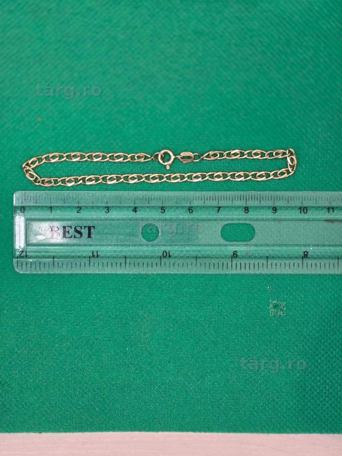 Bratara aur 18K 2.80g [Ag45 Bacau1 B.34714.2.35] 2