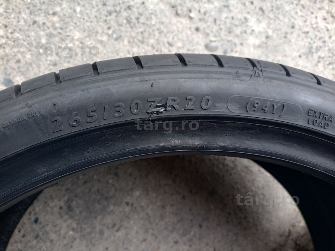 2 anvelope de vara Dunlop ca si noi 265/30 R20 4