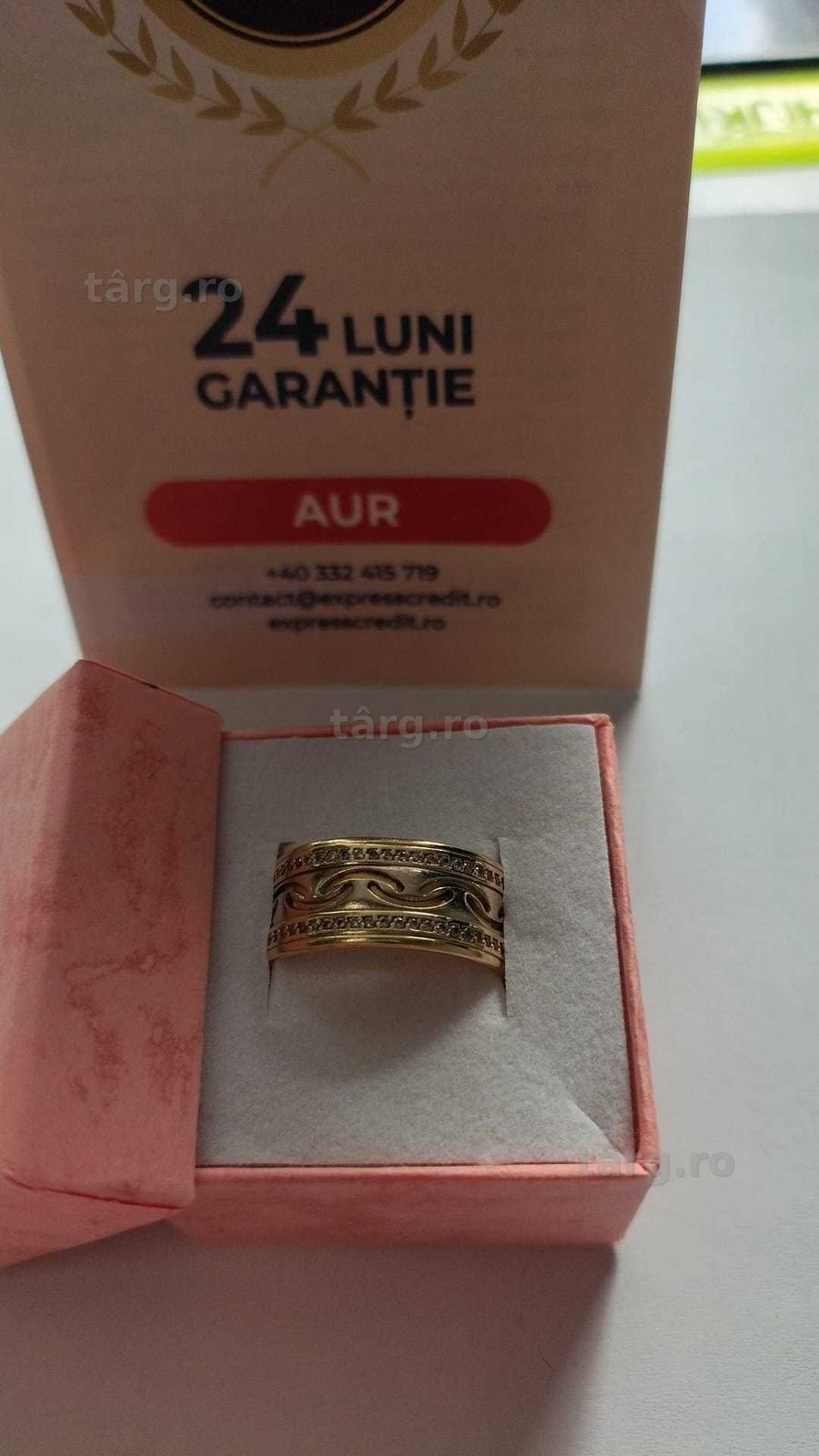 (AG42) Verigheta aur 14K B.34232 - Garantie 2 ani