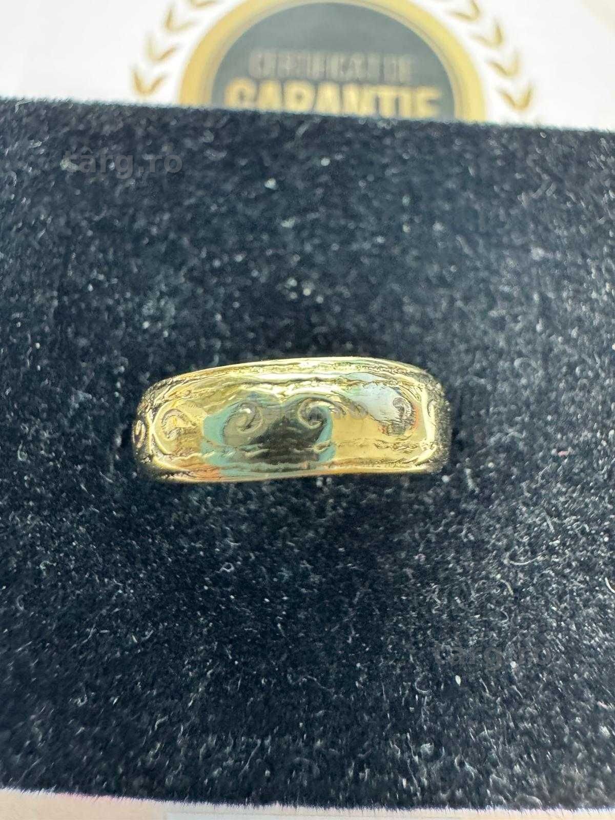 Inel din aur 14k (70343.2/ 10 Pacurari 1) garantie 2 ani! 3