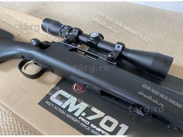 PUSCA IEFTINA [5 JOULI] !! Luneta Inclusa Airsoft Cu Aer Comprimat~ARC