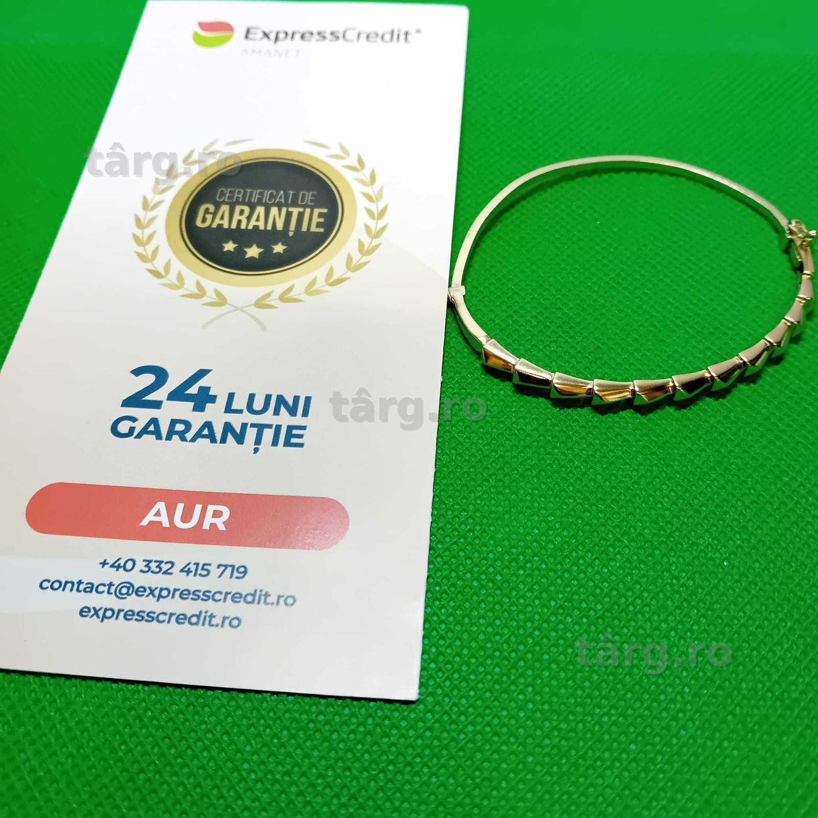 Bratara Aur 14K 5.g (Ag4 Dacia B.52089.1) Garantie 2 ani 2