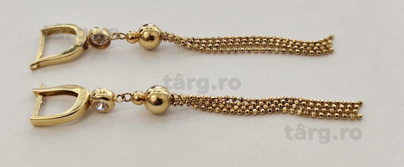 Cercei aur 14K 4.40gr (AG35 B 35132) Garantie 2 ani ! 3