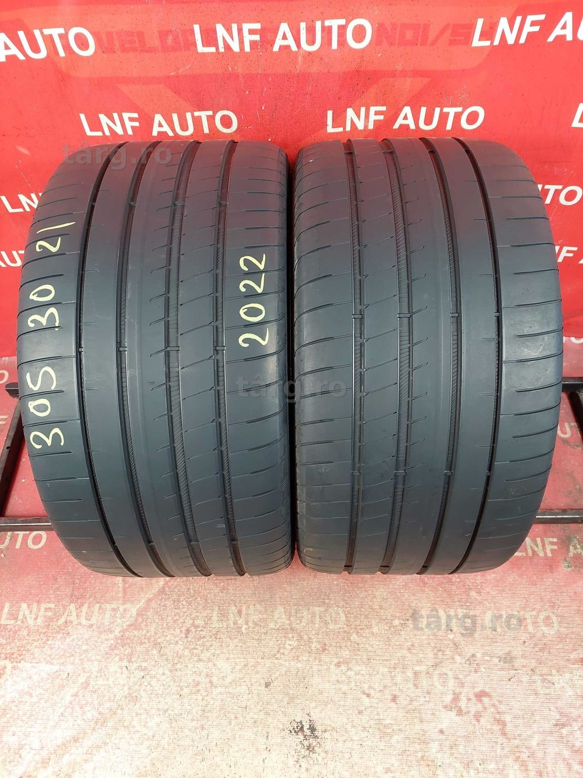 Anvelope de VARA - 305/30/21 - GoodYear - 6.2 MM - DOT 2022 !