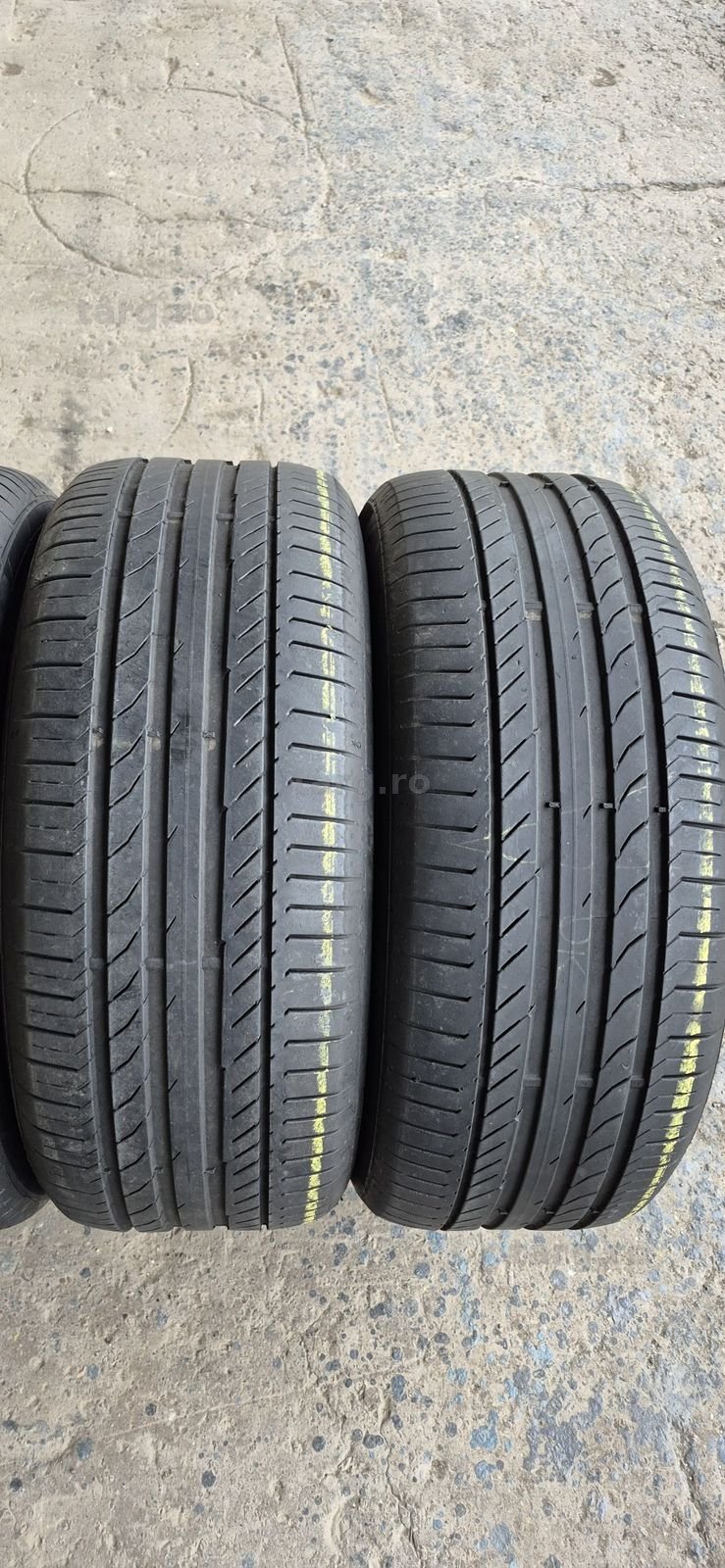 4 anvelope vara Continental,fata 245/50/18,spate 275/45/18.Pret/bucata 2