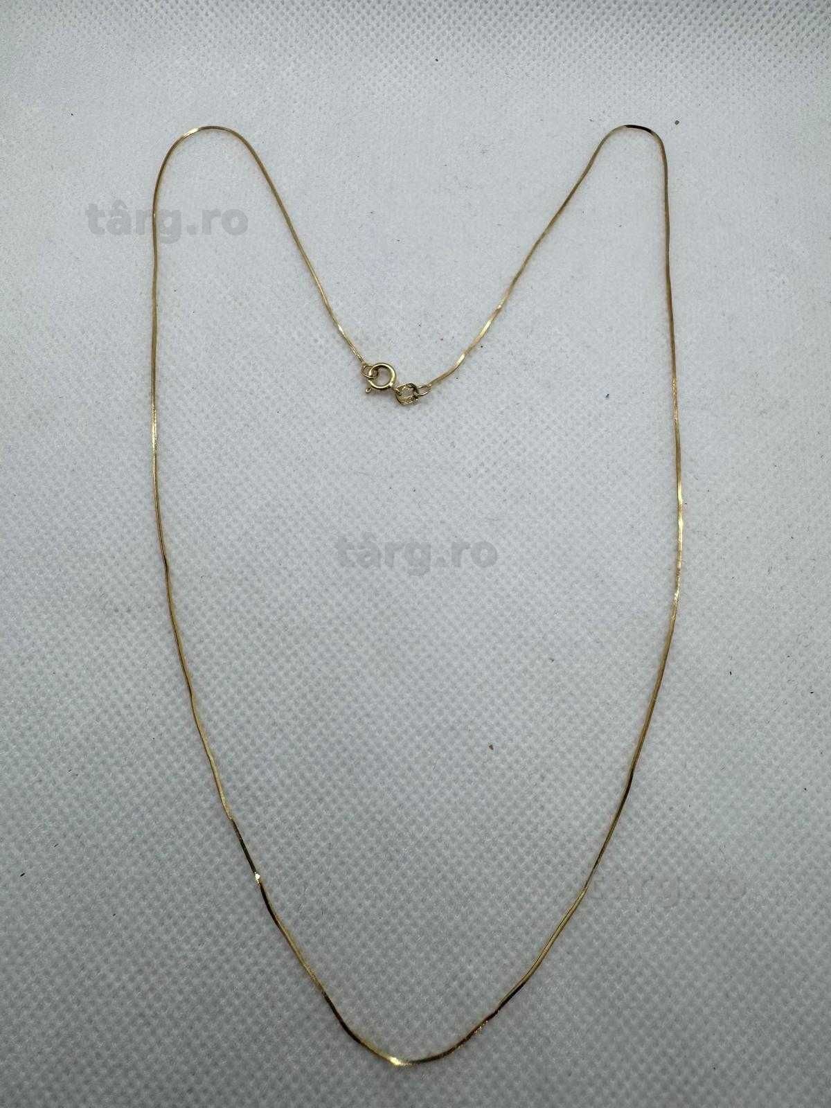 Lant din aur 14k (70142.2/ 10 Pacurari 1) garantie 2 ani! 5