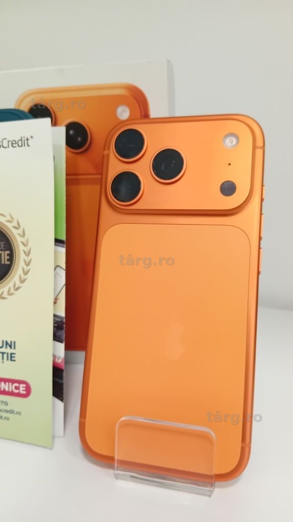 Iphone 17 pro 256gb AG20 Dancu b30658 Doar cu ridicare din agentie! Garanție 2 ani! 5