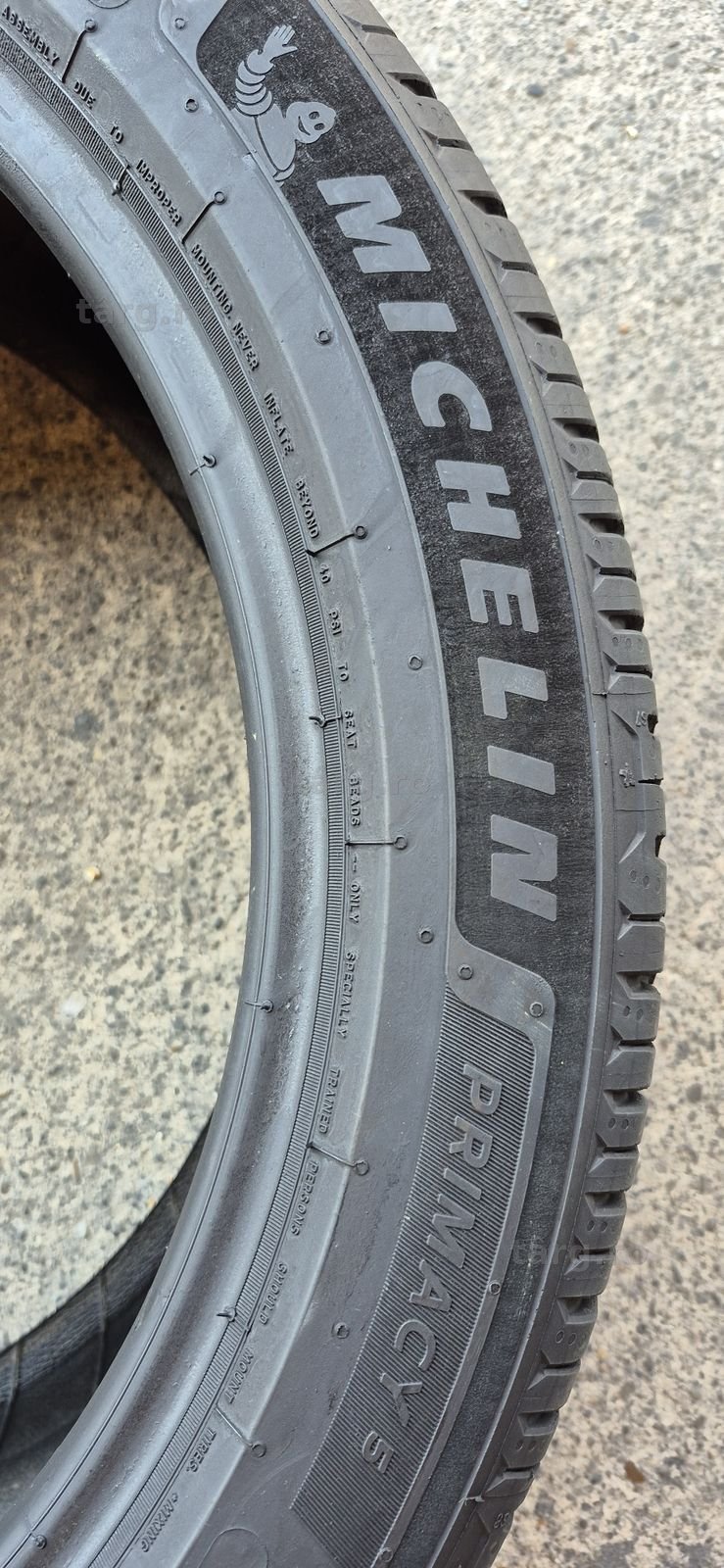 2 anvelope vara ca noi Michelin 235/45/18,dot 2025.Pretul este pe bucata. 4