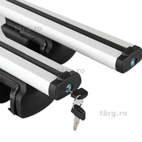 Bara portbagaj universala transversala din aluminiu pe barile masinii