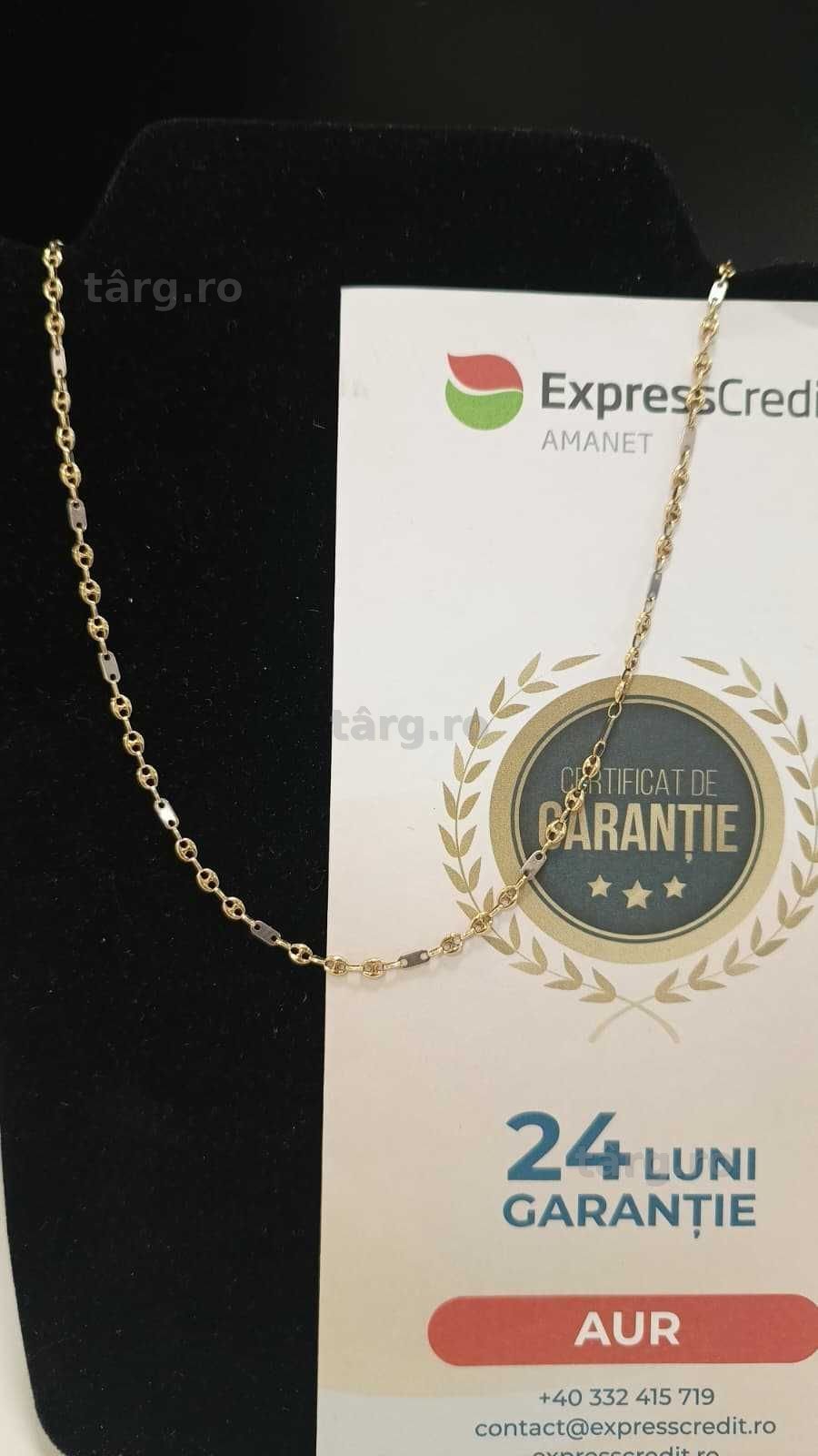 [AG24 Harlau B.45184.1] Lant aur 14k 6.35gr - Garantie 2 ani! 2