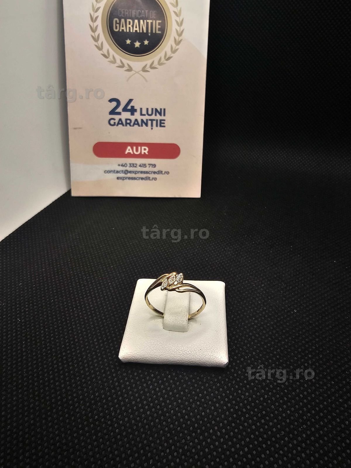 Inel aur 10K 0.98g (50533 AG 11 Piata Nicolina) 2 ani garantie! 3