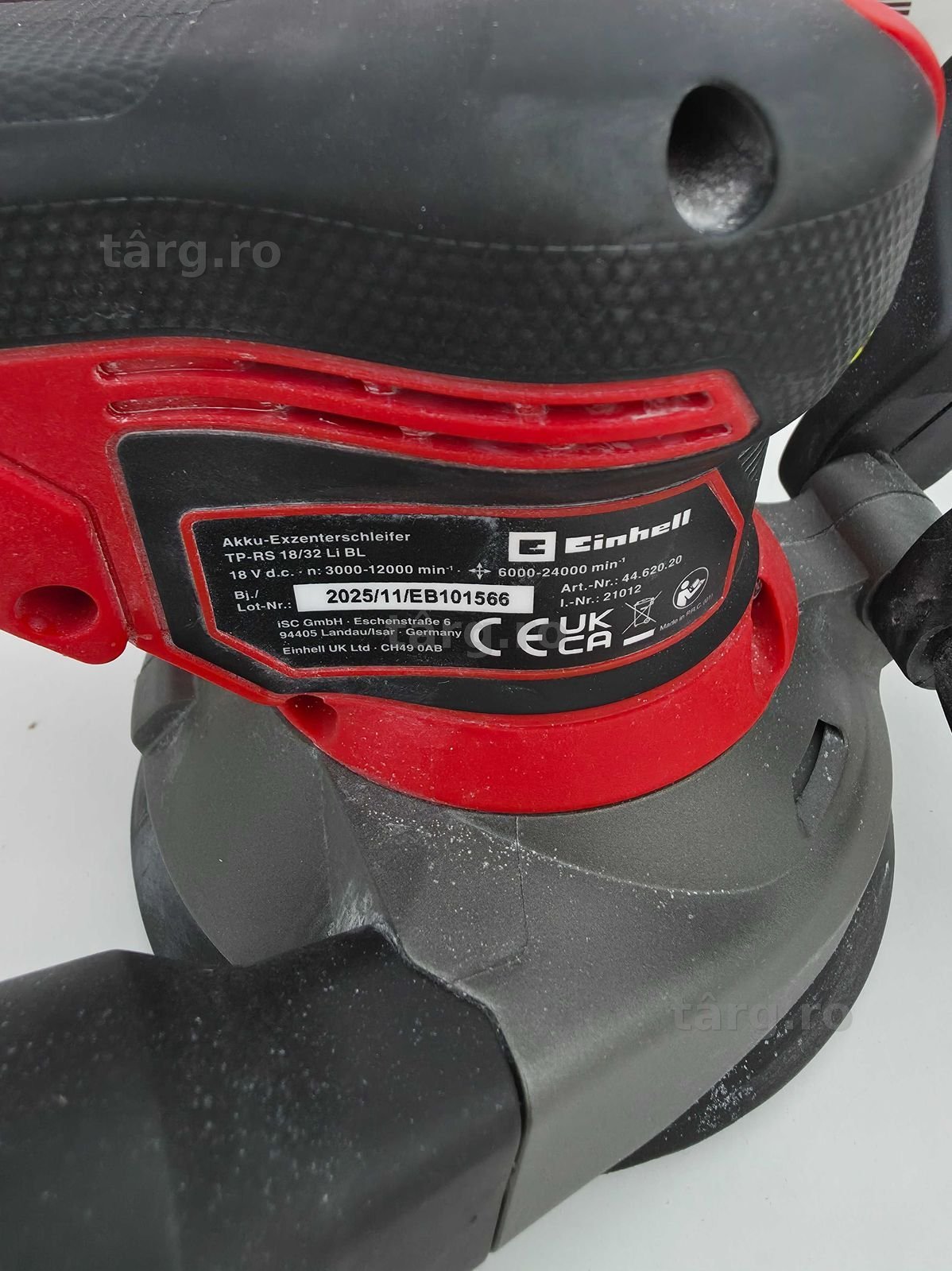 Slefuitor orbital Einhell Professional Professional TP-RS 18/32 Li BL-Solo 4