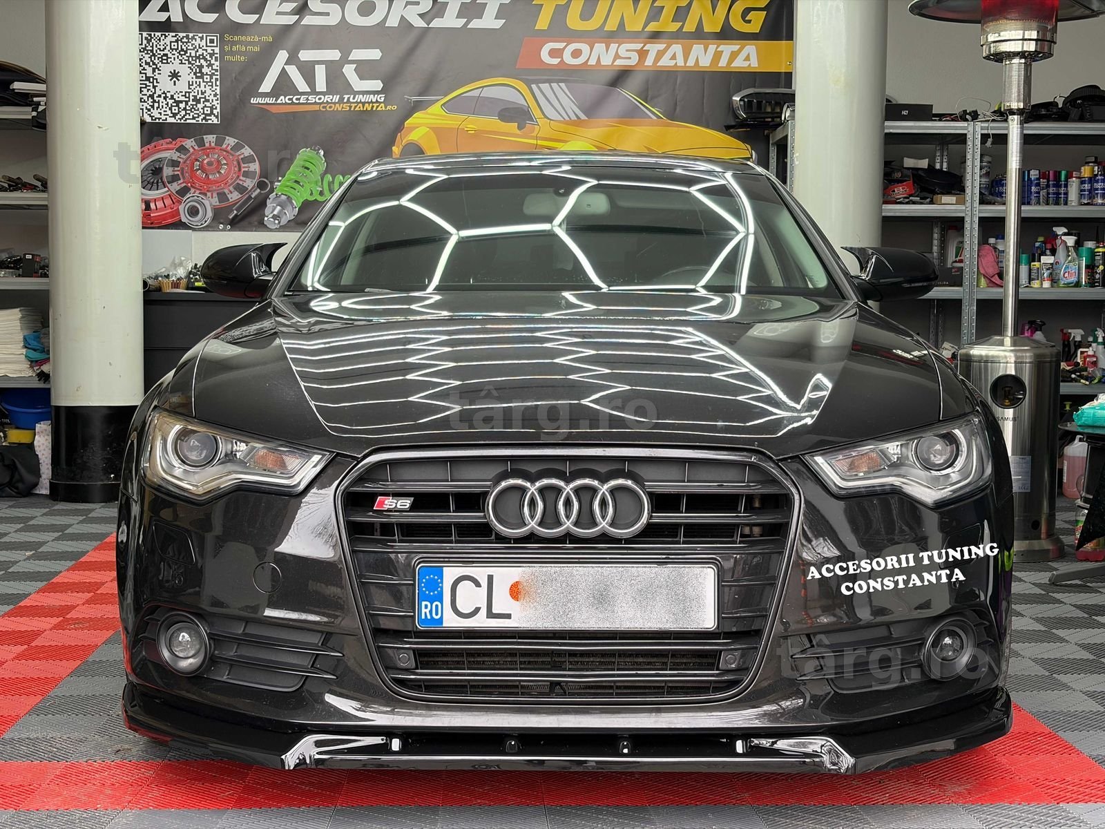 Prelungire Bara Fata - Lip Audi A6 C7 NonFacelift Bara Standart