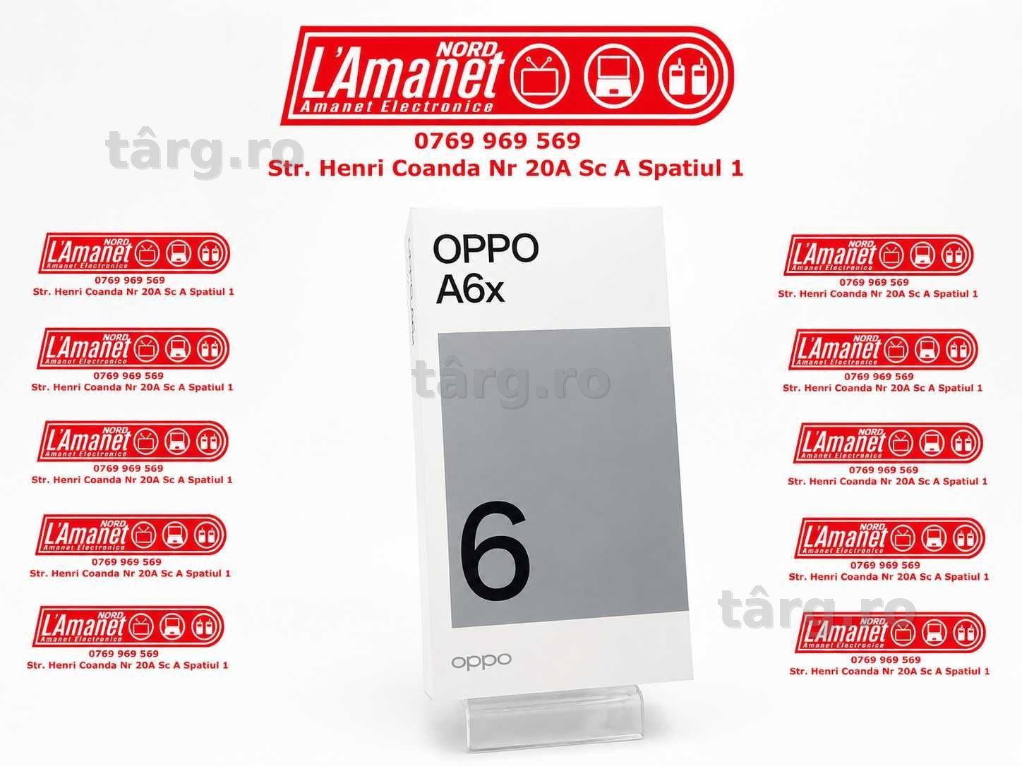OPPO A6x 128GB 4GB RAM Dual SIM Black Purple NOU - Nord