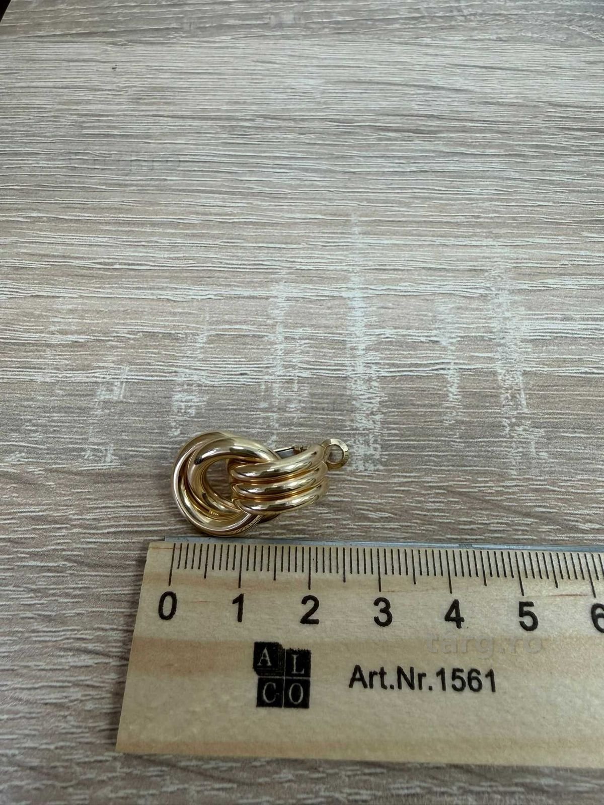 Cercei aur 14k 5.48gr (ECA 39 / b17719.3) Garantie 2 ani! 3
