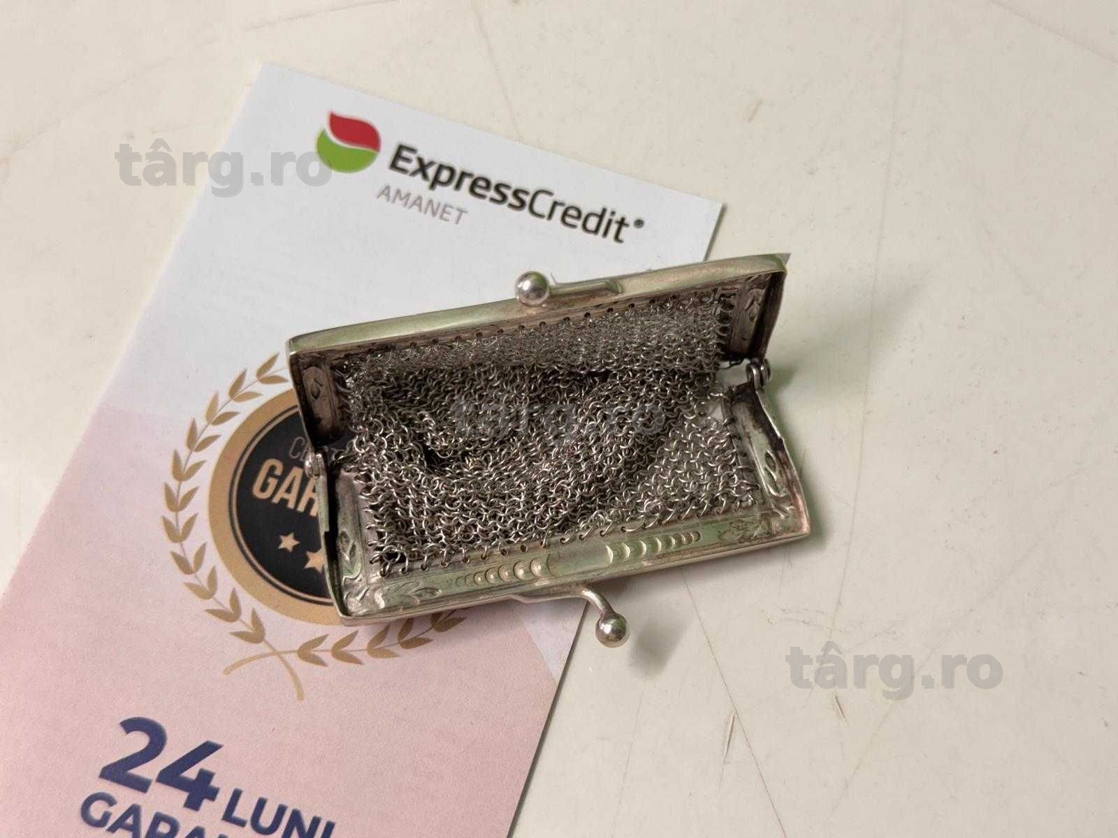 Pusculita argint 32.08g (B.61356.3 Tatarasi) Garantie 2 ani 2