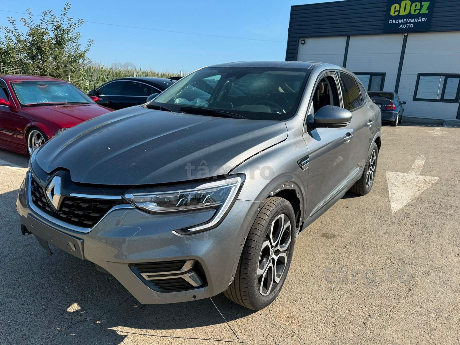 Dezmembrez Renault Arkana 2021 gri tekad 1.6 E-Tech Hybrid H4MC632 volan stanga