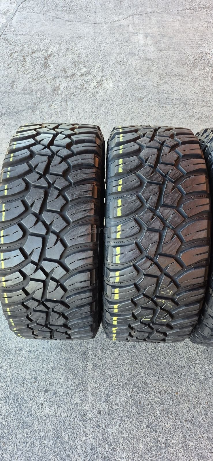 4 anvelope M+S General 33x12,50/R18,dot 2021.Pretul este pe bucata. 2