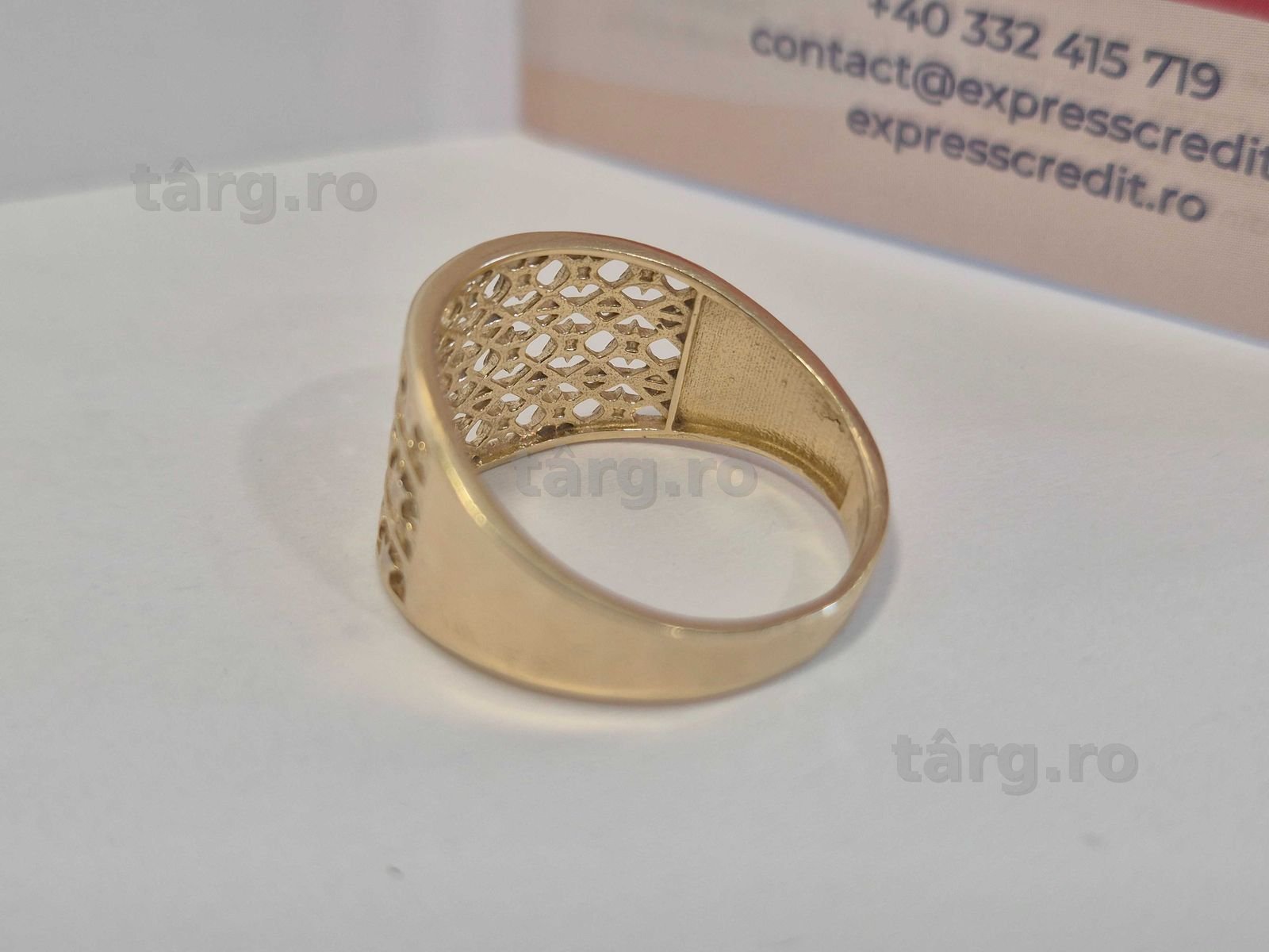 Inel Aur 14K 4.06g (ECA 39 / B.18262.5) Garantie 2 ani! 4