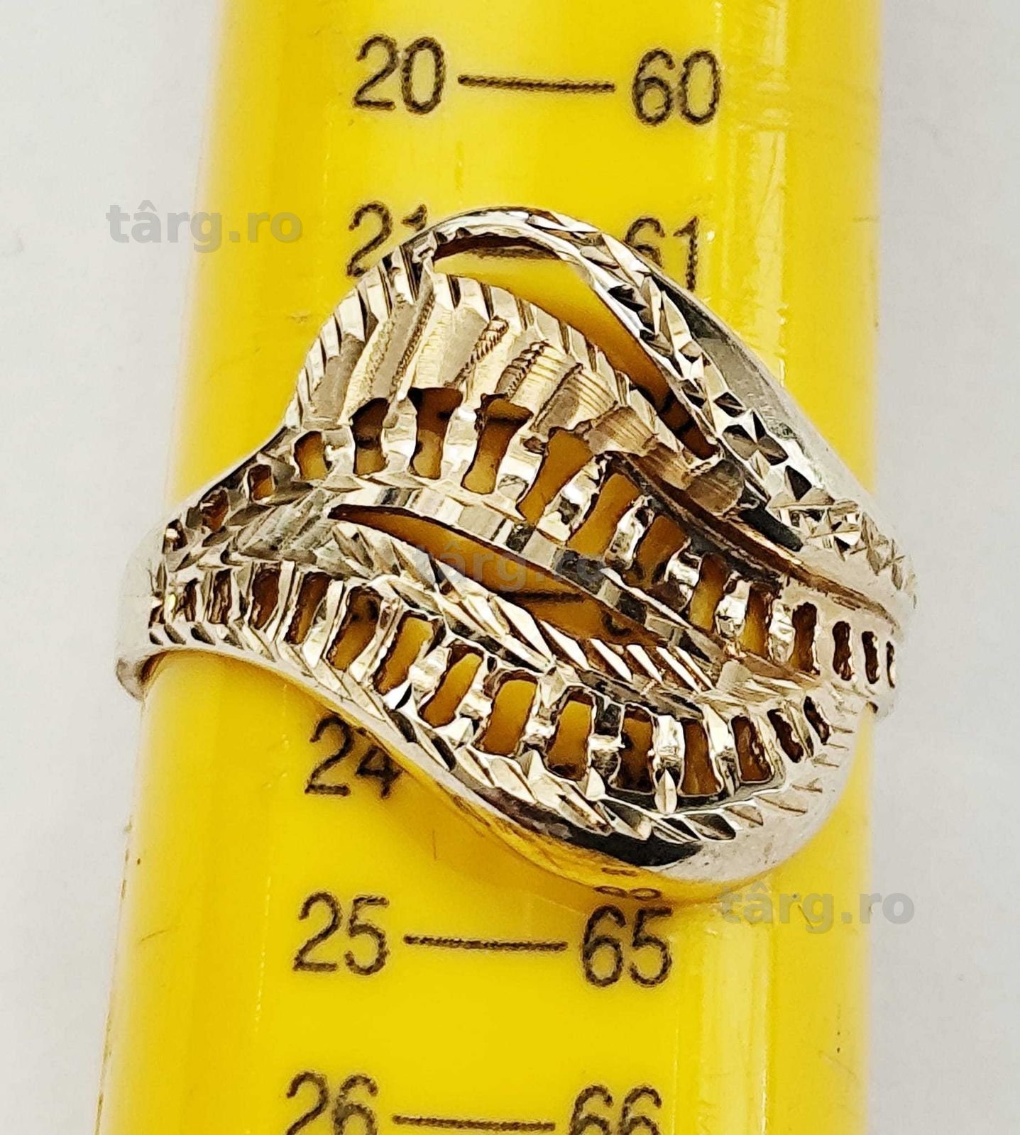 Inel aur 14K 3.41gr (AG35 B 4593.1/46) Garantie 2 ani ! 3