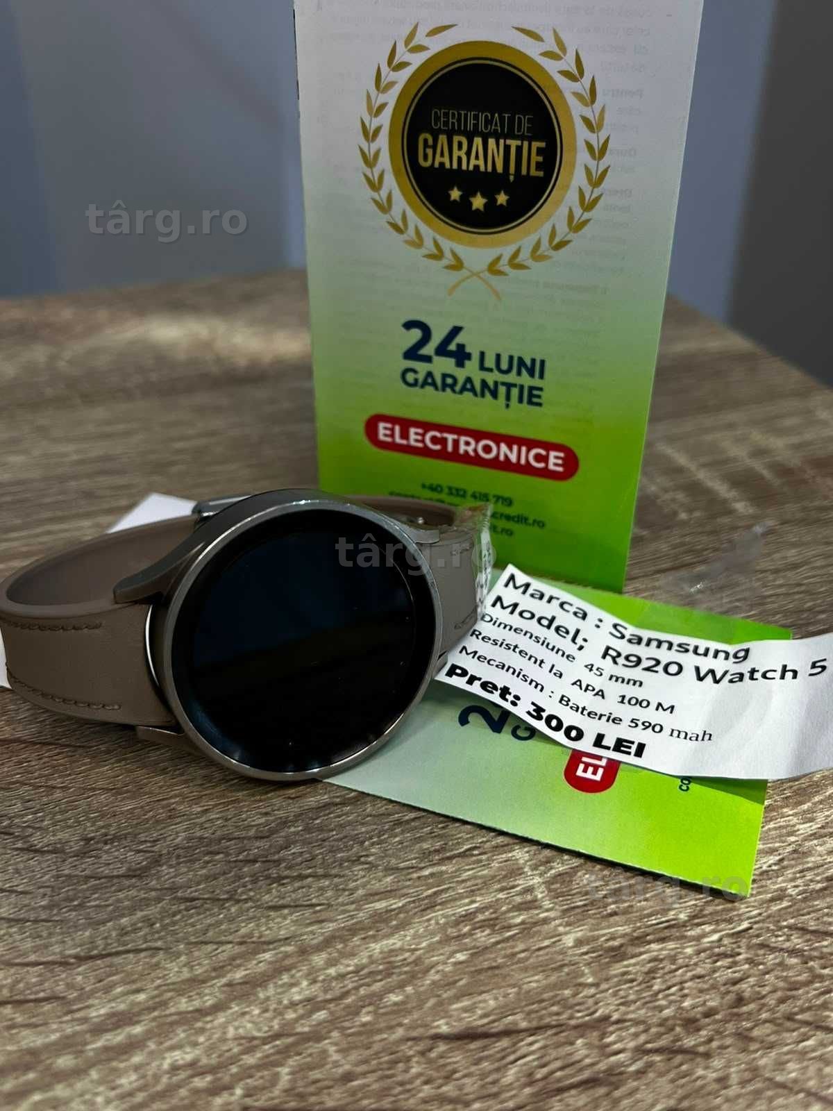 (AG42 Roman) Smartwatch Samsung watch 5Pro B.13934 Garantie 2 ani 2