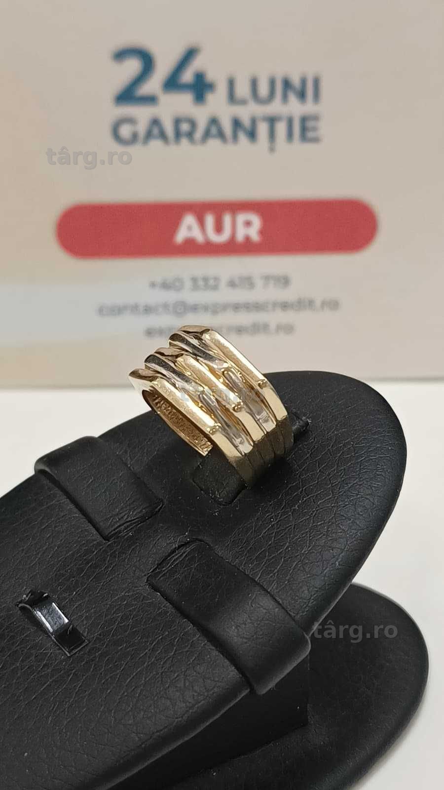 Inel aur 14K 6.49gr [AG24 Harlau B.45875.3] - Garantie 2 ani! 3