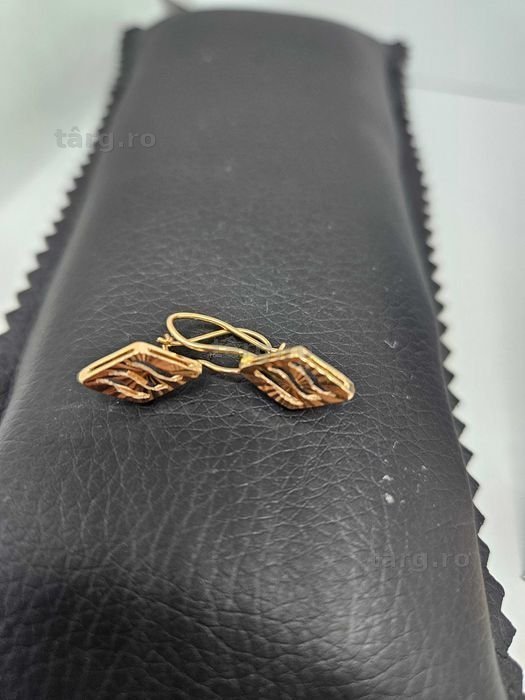 Cercei Aur 14K 1.51g (B53197.3 AG1/30 Pacurari 2) Garantie 2 Ani! 2
