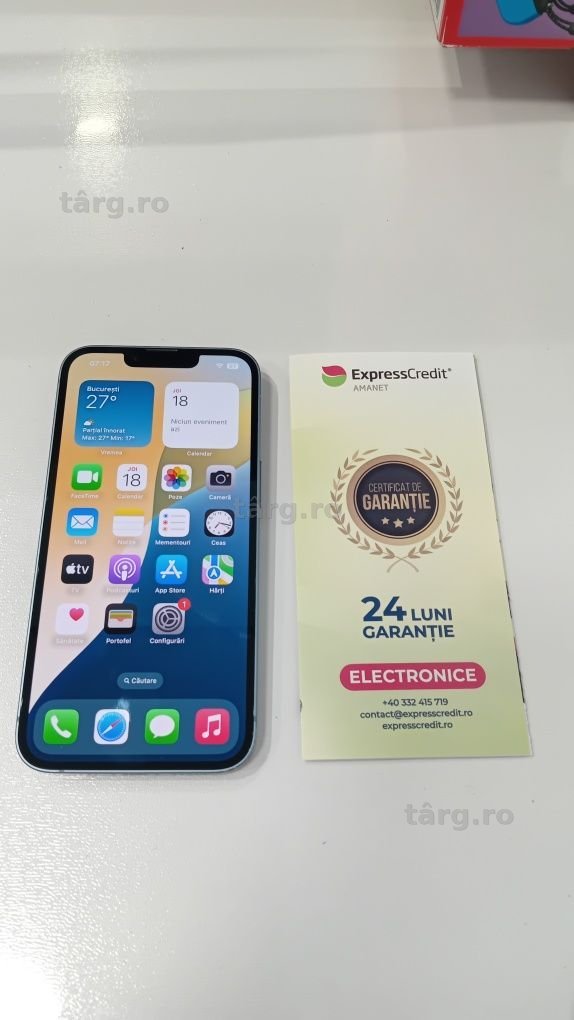 Iphone 14 128Gb AG20 Dancu b30390 Garanție 2 ani