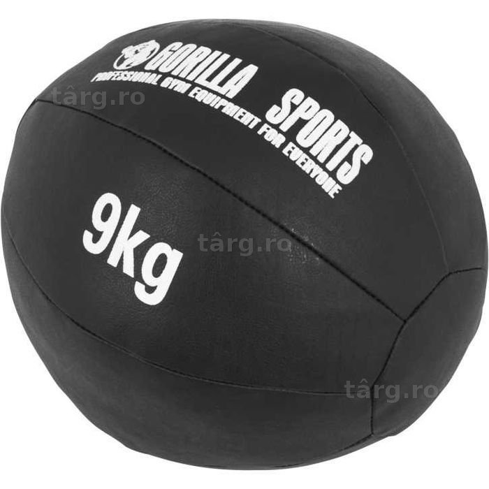Minge medicinală din imitație de piele - 9 kg Negru
