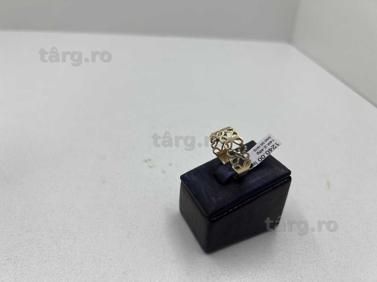 Inel aur 14k 2.48g(Ag 25 Belvedere B.41695)Garantie 2 ani! 3