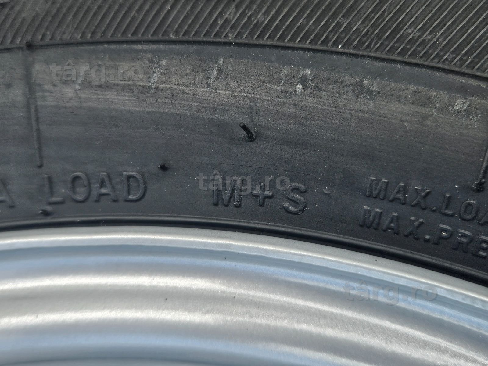 Roata compl remorca 175/70 R13, Anvelopa SECURITY Janta SRW 4.5jx13 6