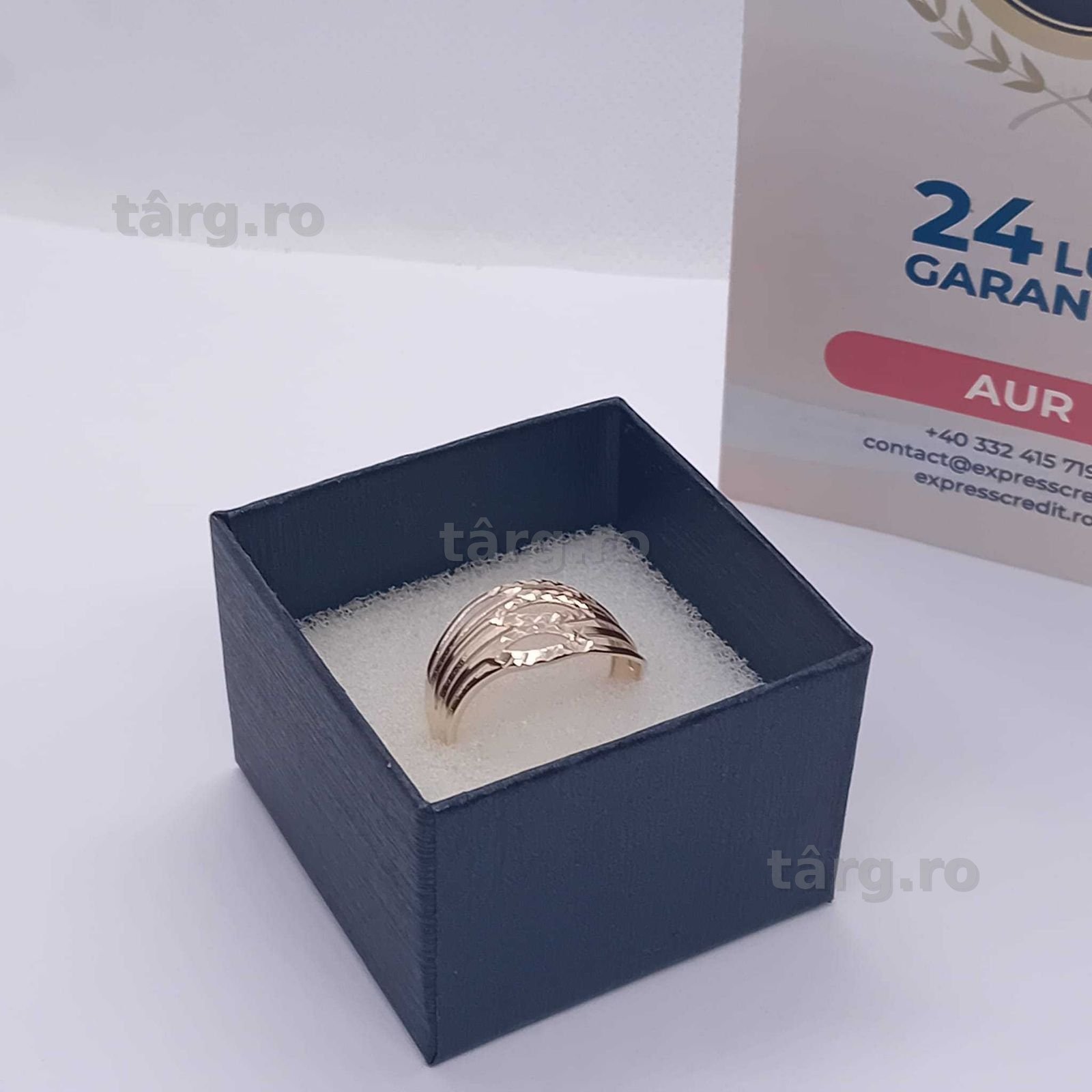 Inel Aur 14k 2.15g (Ag4 Dacia B.51389) Garantie 2 ani 2