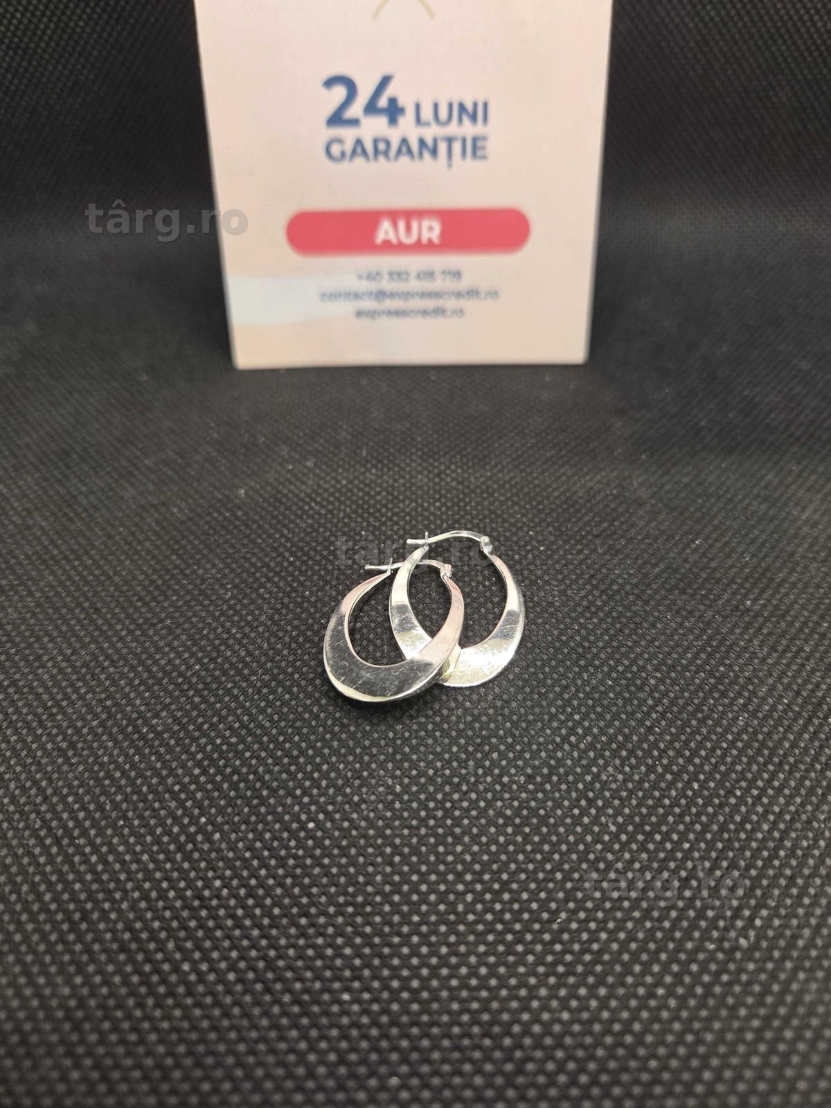 Cercei aur 14K 2.93g (50081.12 Ag11 Piata Nicolina) Garantie 2 ani!