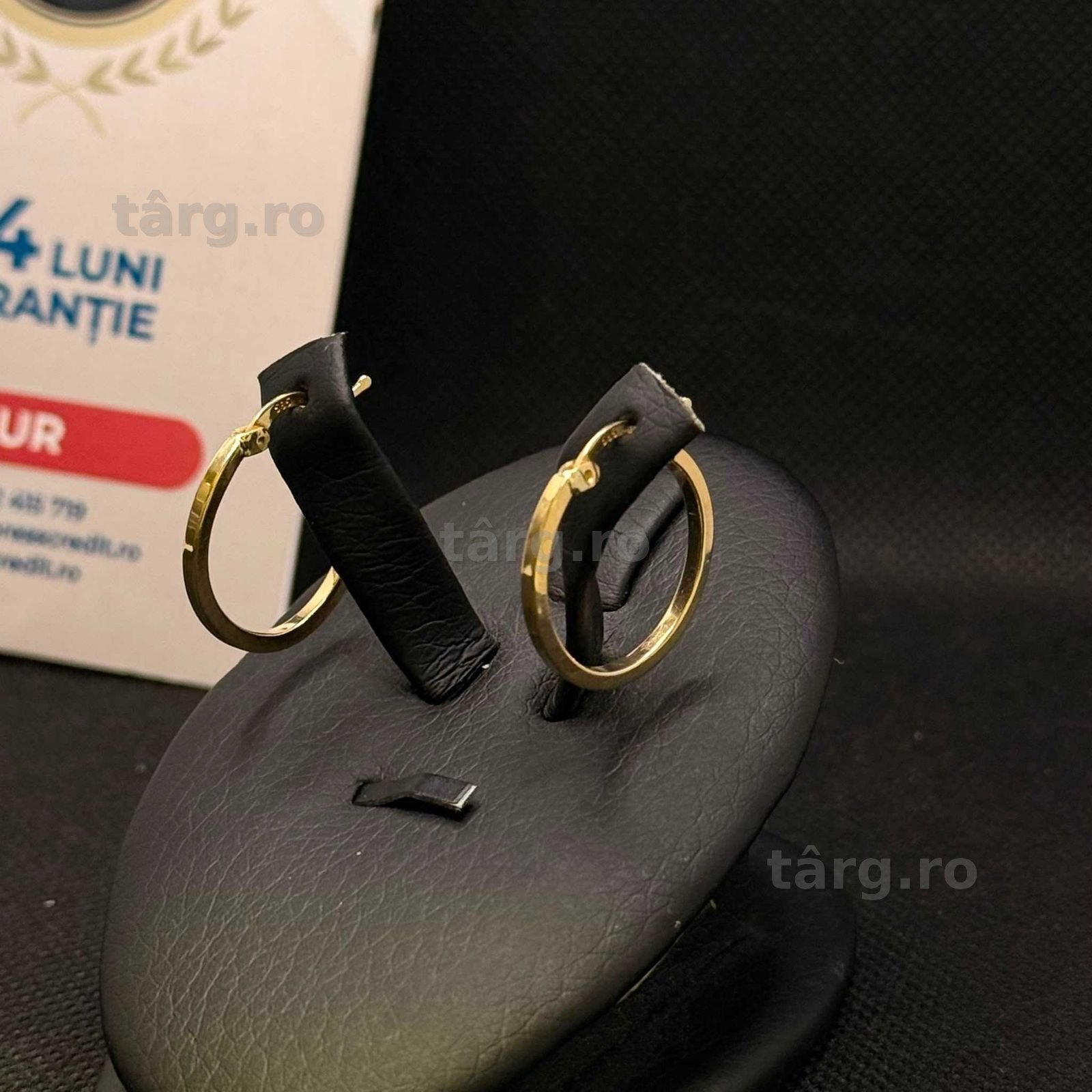 Cercei aur 14K 1.46g (AG15 Gara 1 B34149.1) Garantie 2 ani! 2