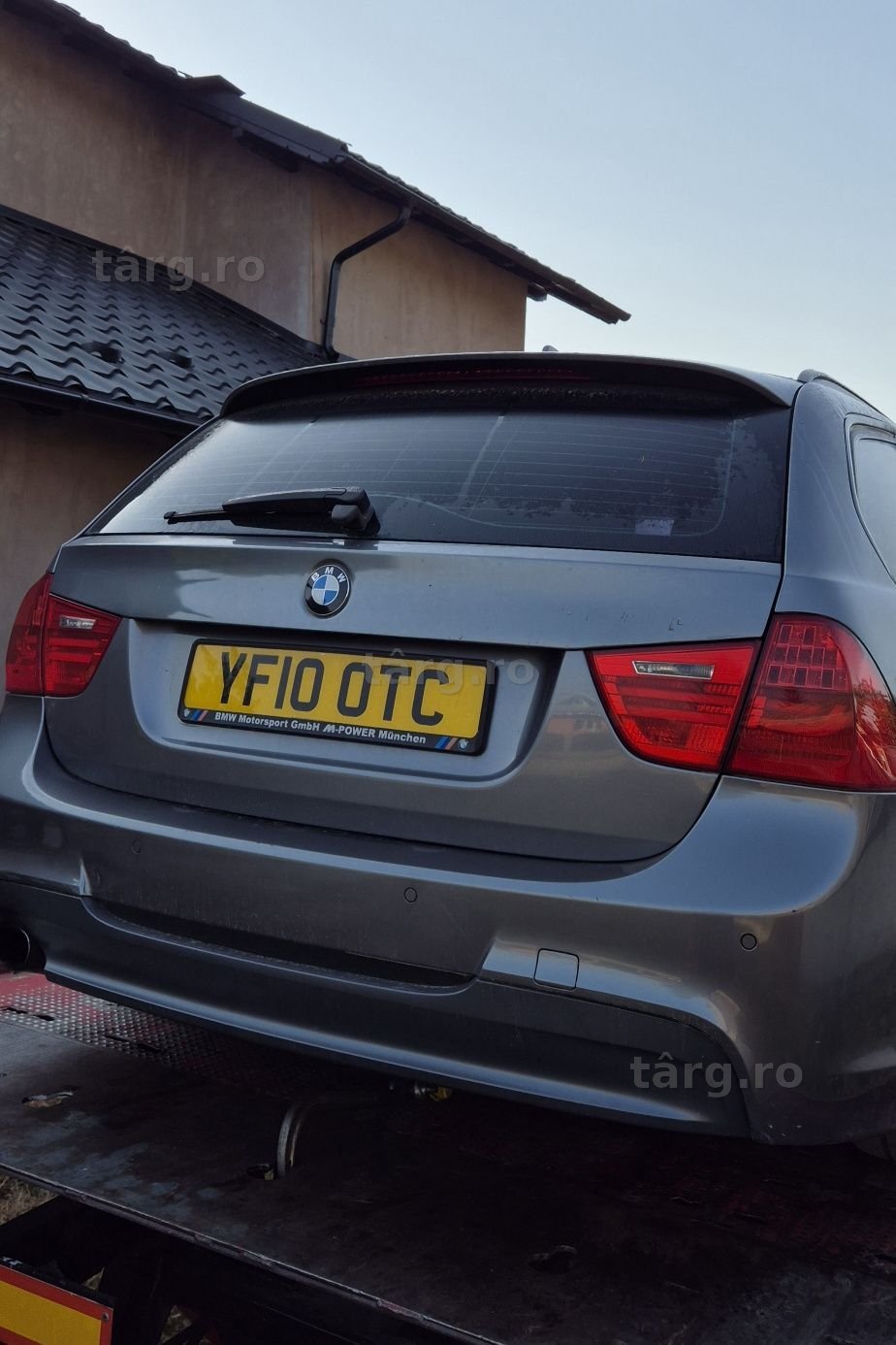 Haion bmw e91 LCI capota spate bmw 91 2010