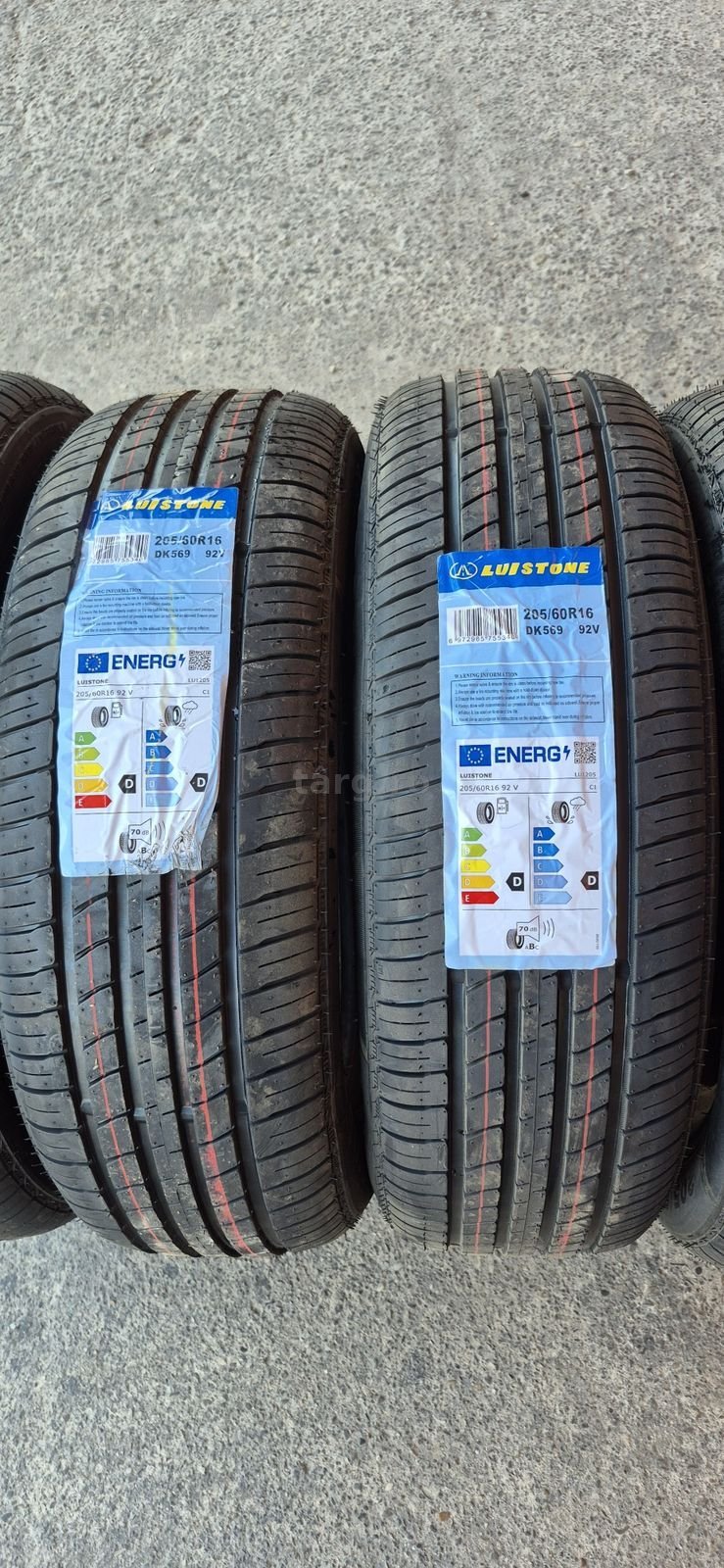 4 anvelope vara noi Luistone 205/60/16,dot 2025.Pretul este pe bucata. 2