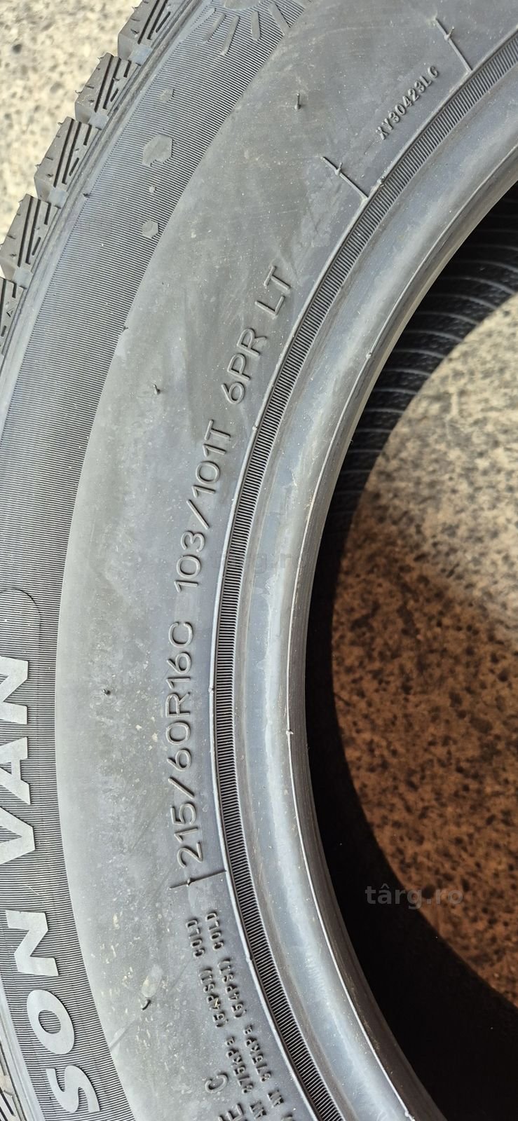 4 anvelope M+S noi Tercelo 215/60/16C,dot 2026.Pretul este pe bucata. 6