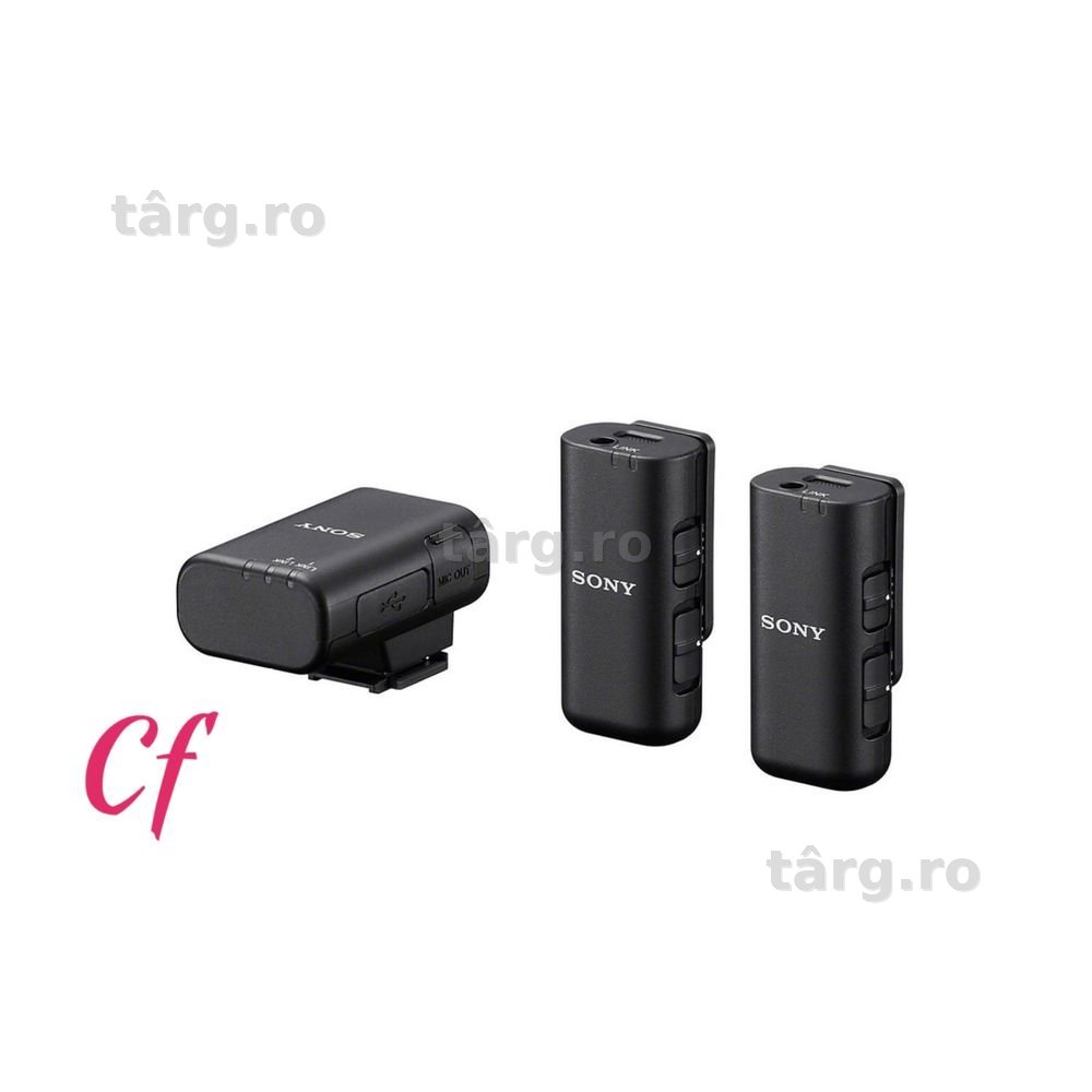 Sony ECM-W3 Sistem cu 2 Microfoane Wireless - Nou ! Garantie 2 ani !