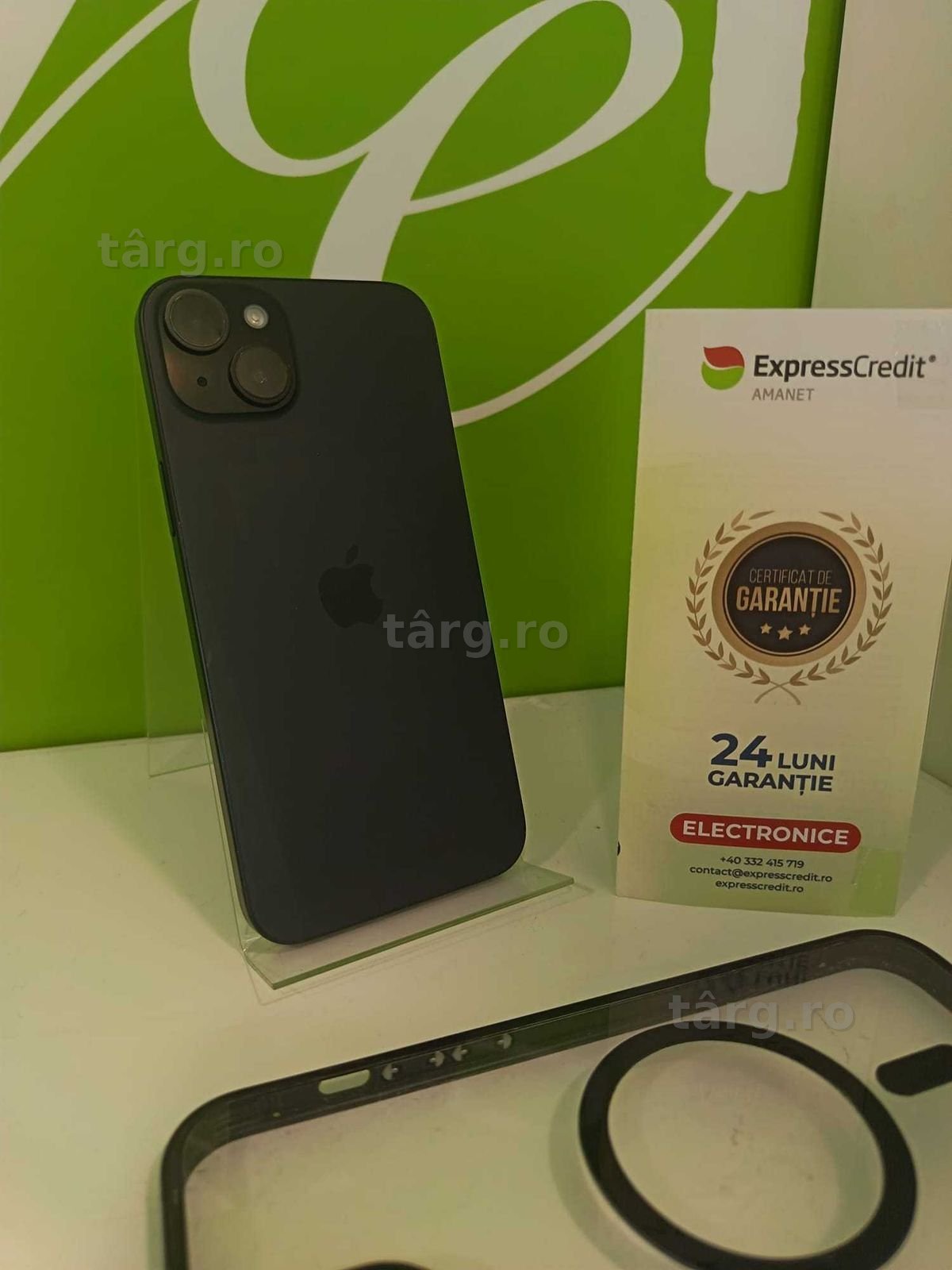 (AG41) Telefon Apple iPhone 15 Plus B6776.44 - Garantie 2 ani!