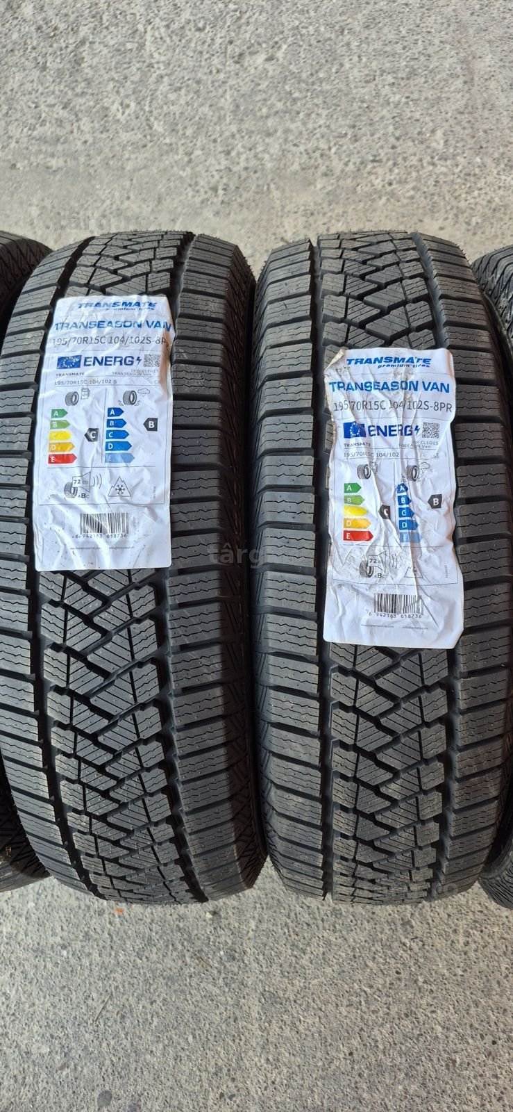 4 anvelope M+S noi Transmate 195/70/15C,dot 2024.Pretul este pe buc. 2