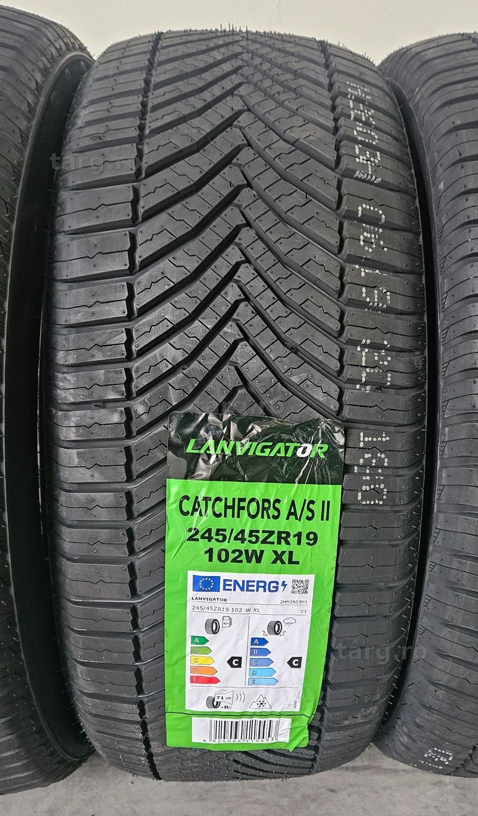 245/45 R19, 102W, LANVIGATOR, Anvelope All Season M+S, Protectie janta 2