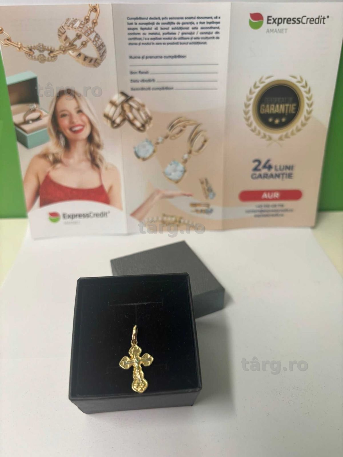 Medalion Aur 14k 1.66g (B61363.2-Tatarasi) Garantie 2 ani-830 lei 2