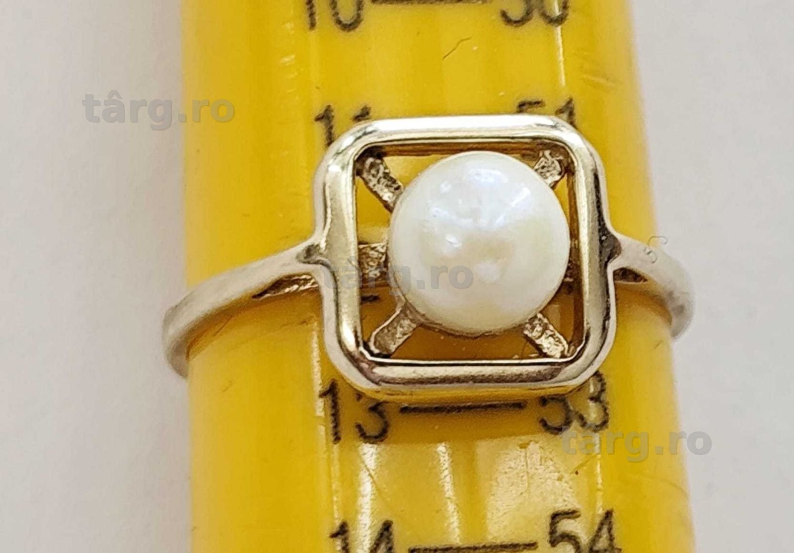 Inel aur 2.24gr (AG35 B 28106.2/32) Garantie 2 ani ! 3
