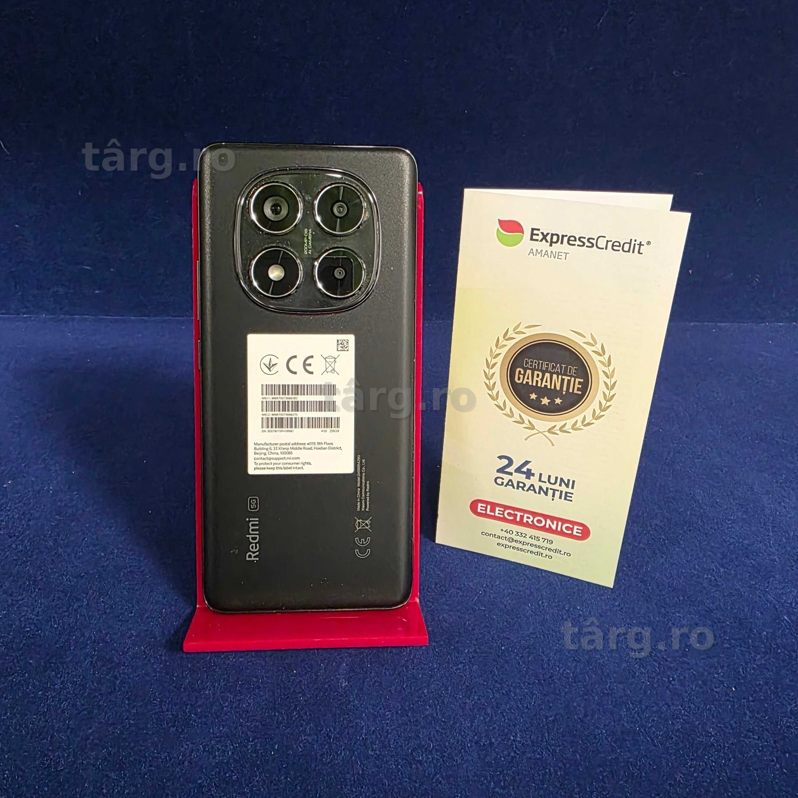 Xiaomi Redmi Note 14 Pro 5G ( B33961.1 / Ag28 Doi Baieti ) Garantie 2 ani !