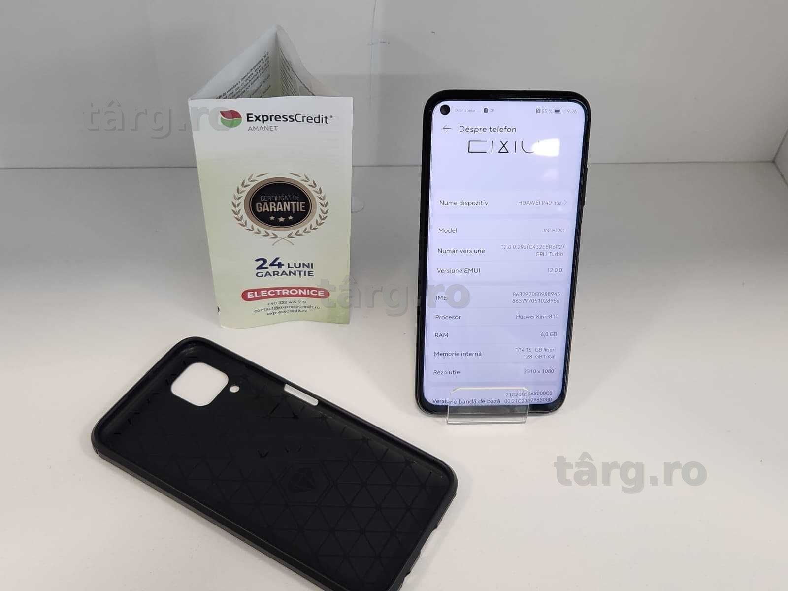Huawei P40 Lite 6/128 gb (Ag8 Tudor/B75131) – Garantie 2 Ani!