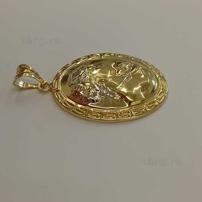 Medalion aur 14k 3.02g (ag49 Esplanada b.7536.1) Garantie 2 Ani 4