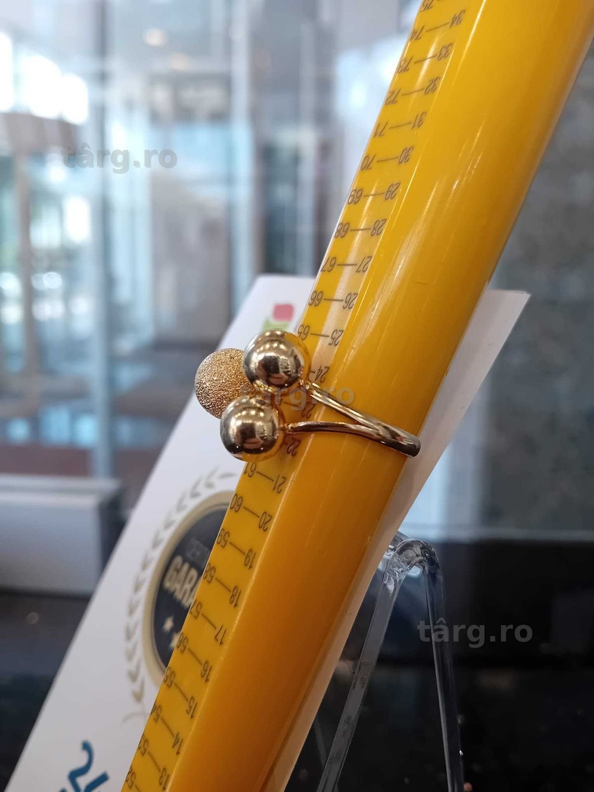 Inel aur 14k 3.77g 23-26 (Iulius Mall)(B-474) Garantie 2 ani! 2