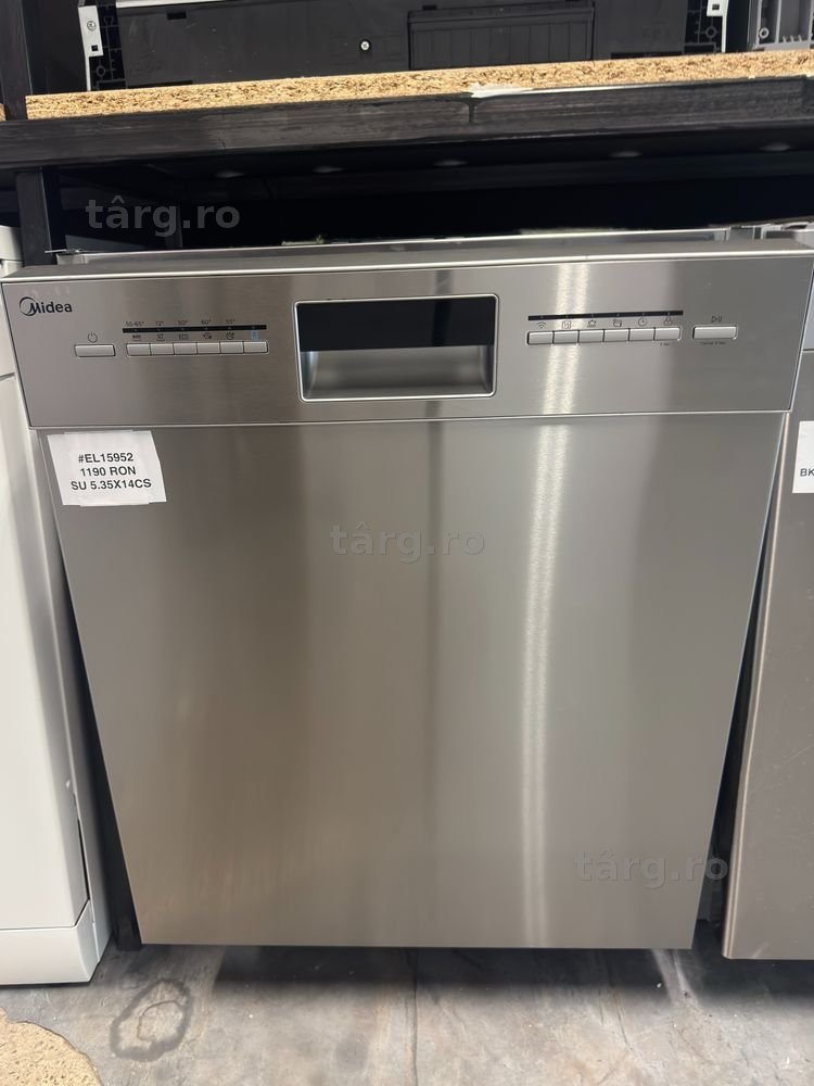 Mașină de spălat vase semi încorporabilă Midea SU 5.35X14CS
